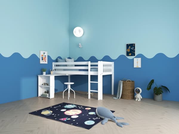 FURNLUX LOFTSÄNG NORDIC DREAM VIT 90X200CM