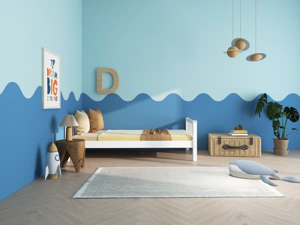 FURNLUX BARN ENKELSÄNG NORDIC DREAM VIT 90X200CM