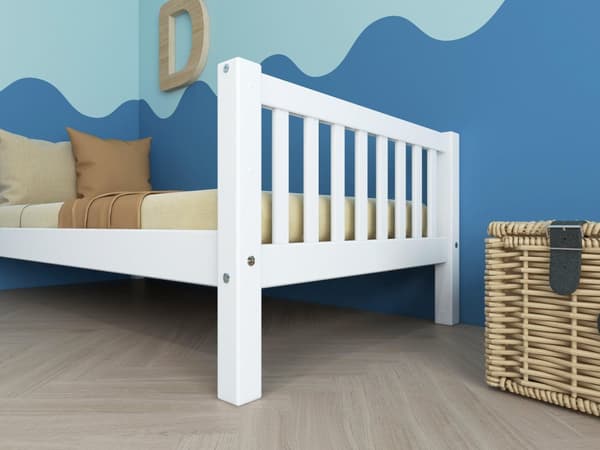 FURNLUX BARN ENKELSÄNG NORDIC DREAM VIT 90X200CM