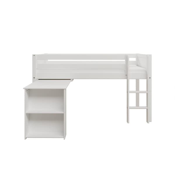 FURNLUX LOFTSÄNG NORDIC ROMANTIC VIT 90X200CM