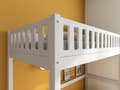 Miniatyrbild 7 av 8: FURNLUX LOFTSÄNG VIGGO VIT 90X200CM