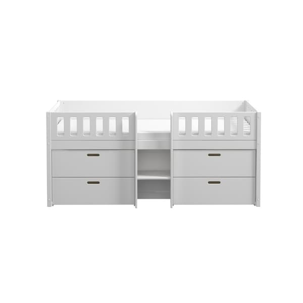 FURNLUX BØRNESENG VIGGO HVID 90X200CM