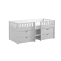 Miniatyrbillede 4 af 8: FURNLUX BØRNESENG VIGGO HVID 90X200CM