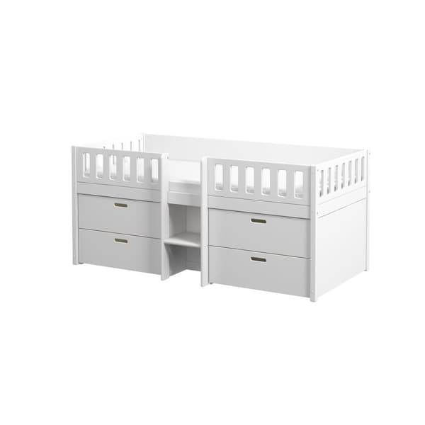 FURNLUX BØRNESENG VIGGO HVID 90X200CM