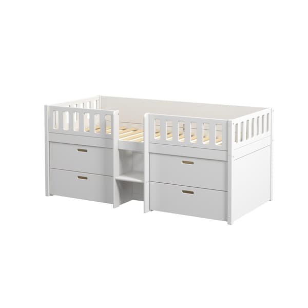 FURNLUX BØRNESENG VIGGO HVID 90X200CM