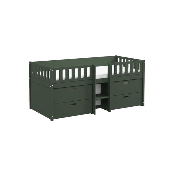 FURNLUX LASTEN SÄNKY VIGGO VIHREÄ 90X200CM