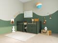Pikkukuva 5 / 8: FURNLUX LASTEN SÄNKY VIGGO VIHREÄ 90X200CM