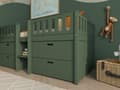Pikkukuva 7 / 8: FURNLUX LASTEN SÄNKY VIGGO VIHREÄ 90X200CM