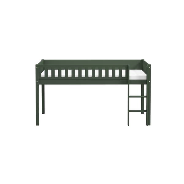 FURNLUX HØJSENG VIGGO GRØN 90X200CM