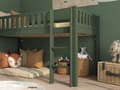 Miniatyrbillede 7 af 8: FURNLUX HØJSENG VIGGO GRØN 90X200CM