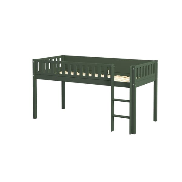 FURNLUX HØJSENG VIGGO GRØN 90X200CM