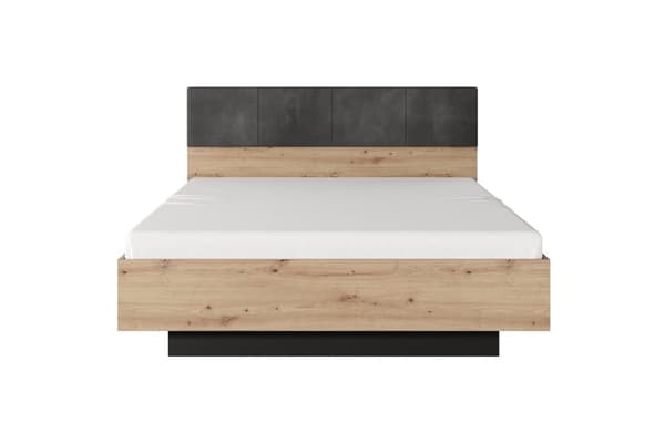 FURNLUX SÄNGYN RUNKO TALLY BEIGE & MUSTA 160X200CM