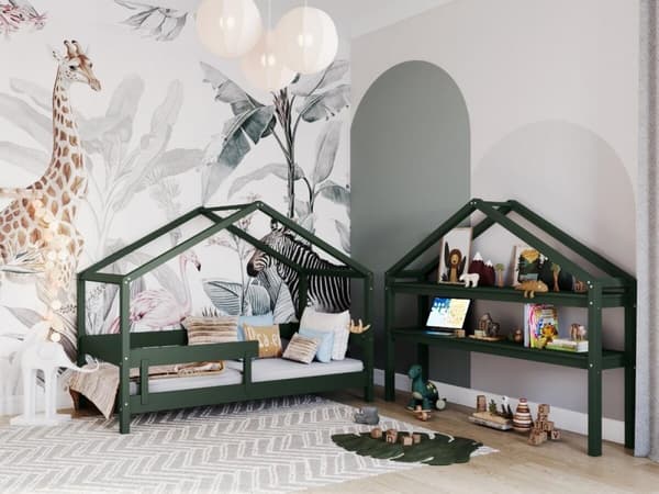 FURNLUX TALON SÄNKY HYTTE VIHREÄ 80X160CM