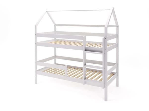 FURNLUX VÅNINGSSÄNG EDEN LJUSGRÅ 90X200CM
