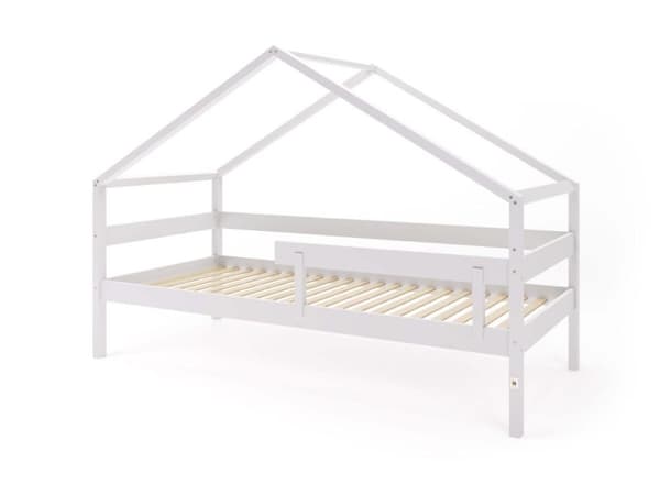 FURNLUX HOUSE BED HYTTE LIGHT GREY 90X200CM