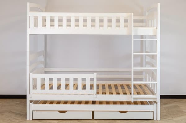 FURNLUX BUNK BED BLANKA VALKOINEN 90x200cm