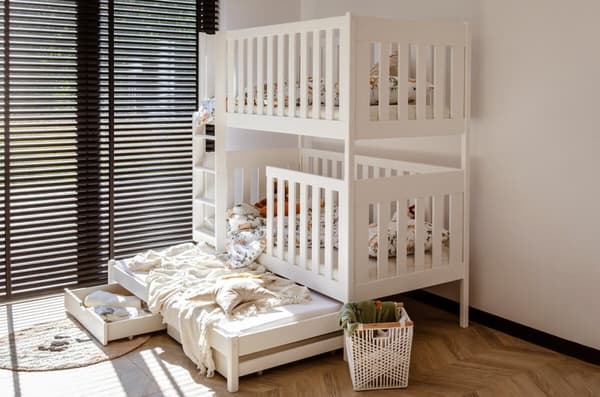 FURNLUX BUNKSÄNG EMILKA VIT 80x180CM