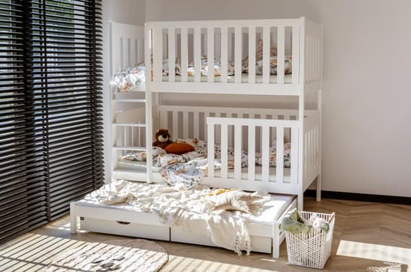 FURNLUX BUNKSÄNG EMILKA VIT 80x180CM