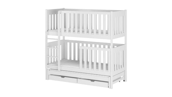 FURNLUX BUNKSÄNG EMILKA VIT 80x180CM