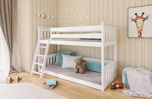 FURNLUX BUNK BED KEVIN WHITE 90x200CM