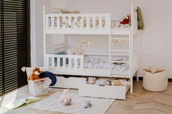 FURNLUX BUNK BED MONIKA WHITE 90x200CM