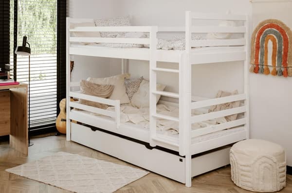 FURNLUX BUNK BED NEMO WHITE 90x200CM