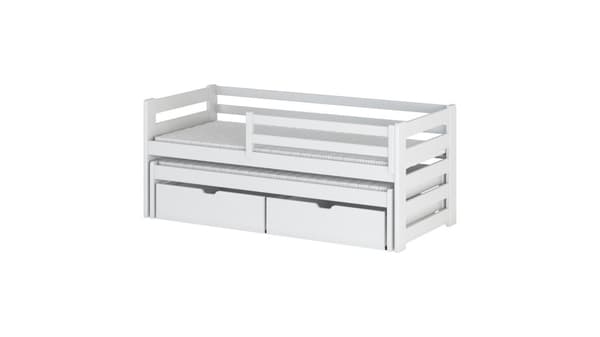 FURNLUX KIDS SINGLE BED SENSO WHITE 90x200CM