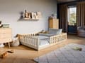 Miniatyrbillede 2 af 3: FURNLUX KIDS SINGLE BED MATI PINE 140x200CM