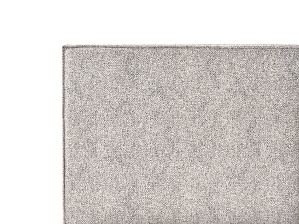 Seng med Oppbevaring i Beige og Grå Strikkede Velour Polstring Ottoman Lamellramme 180 x 200 cm