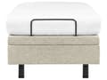 Miniatyrbilde 8 av 11: Elektrisk Seng Beige Polyester 80 x 200 cm Fjernkontroll Justerbar uten Sengegavl