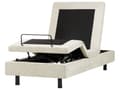 Miniatyrbilde 6 av 11: Elektrisk Seng Beige Polyester 90 x 200 cm Fjernkontroll Justerbar uten Sengegavl