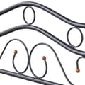 Miniatyrbillede 11 af 11: Metal Seng, 90x200 cm, Sort