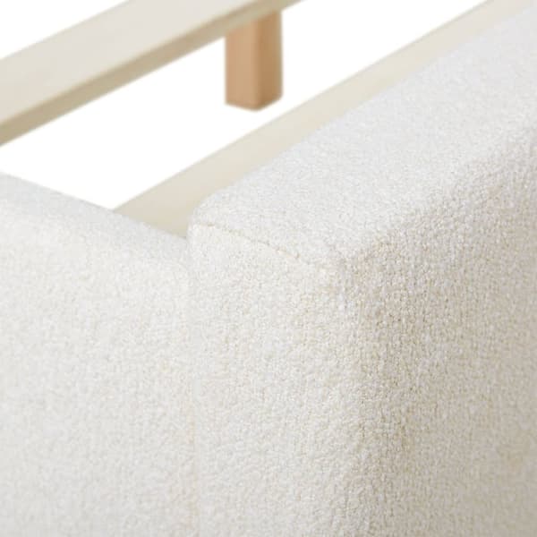 Kahden hengen sänky, 140x200 cm, Beige