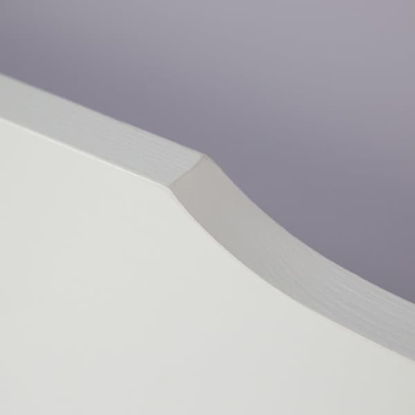 Sengeskuffe, 173x63x16 cm, Hvid
