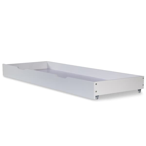 Sengeskuffe, 173x63x16 cm, Hvid