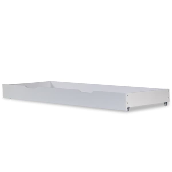 Sengeskuffe, 173x63x16 cm, Hvid