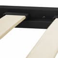 Miniatyrbillede 3 af 11: Metalseng, 90x200 cm, Sort