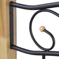 Miniatyrbillede 11 af 11: Metalseng, 90x200 cm, Sort