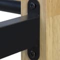 Miniatyrbillede 2 af 11: Metalseng, 90x200 cm, Sort