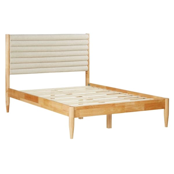 Kahden hengen sänky, 140x200 cm, Beige