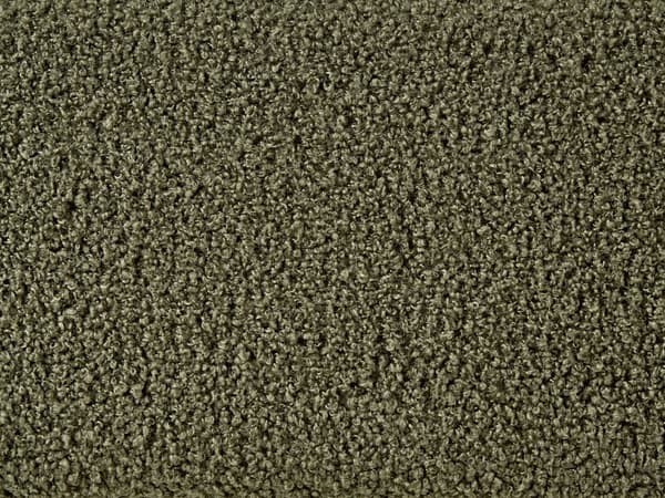 Sengeramme med Lameller Mørkegrønn Boucle Stoff Polstret Ottomansk Oppbevaring 160 x 200 cm Moderne Design Soverom
