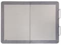 Miniatyrbilde 7 av 11: Justerbar Elektrisk Sengebunn Grått Jern Polyester 140 x 200 cm Fjernkontroll Inkludert 4 Ben Høyder