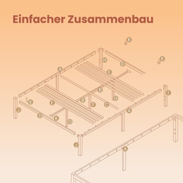 Rootz Bed Frame - Metal Bed Frame - Black Bed Frame - Robust support - 190 cm x 140 cm x 41,3 cm