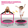 Miniatyrbillede 8 af 8: Børne trampolin, 92x80.5 cm, Pink