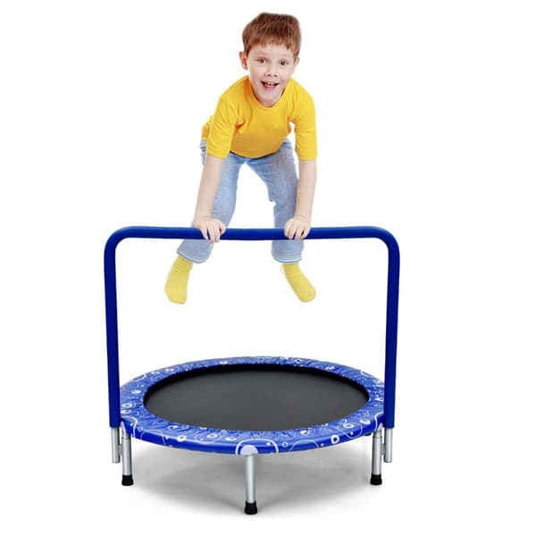 Børne trampolin, 92x80.5 cm, Blå