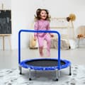 Miniatyrbillede 1 af 8: Børne trampolin, 92x80.5 cm, Blå