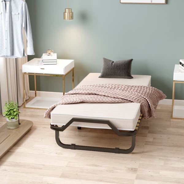 Foldeseng, 200x90x41 cm, Beige