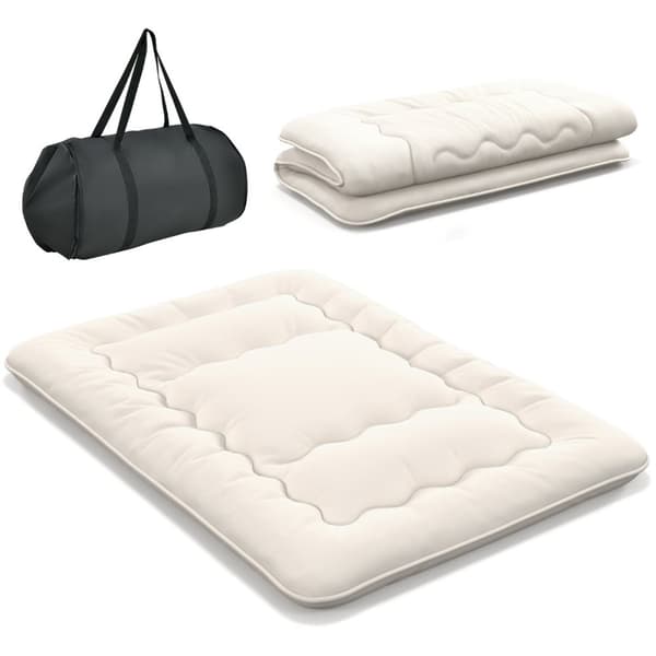 Futon madras, 140x200 cm, Beige