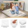 Miniatyrbillede 1 af 8: Futon madras, 140x200 cm, Beige