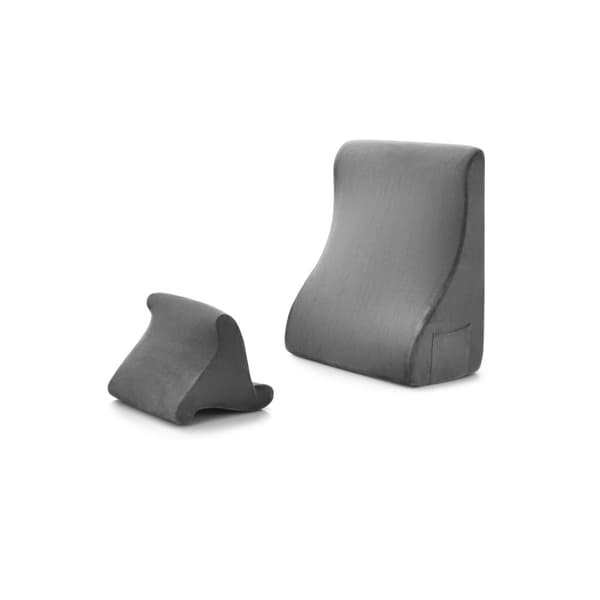 Sengekilepude, 19x9.5x21 tommer, Grå